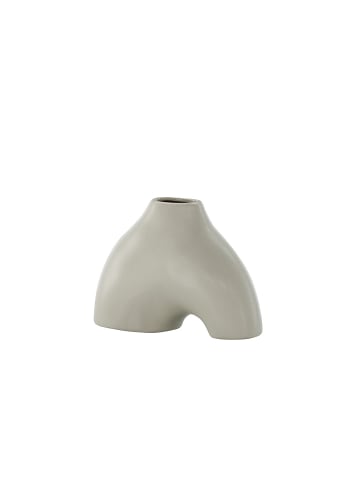 ebuy24 Vase Kento Hellgrau 8 x 21 cm