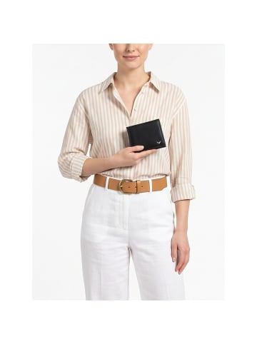 Golden Head Polo Geldbörse RFID Schutz Leder 10 cm schwarz