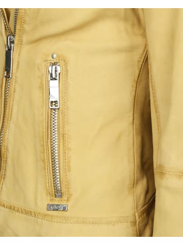 Maze Lederjacke Romie in curry