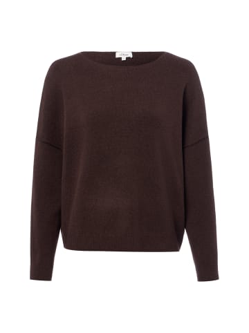 s.Oliver Pullover in schoko - 0003