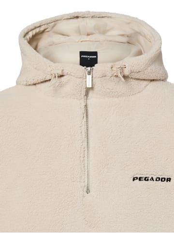 PEGADOR Hoodie Olten in beige - 0001