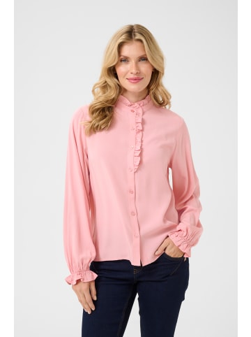 Cream Langarm - Hemd CRVenea Straight fit in Blush