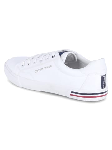 Tom Tailor Schnürhalbschuh in weiss