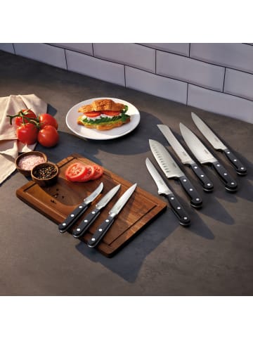 Kuppels Santokumesser SOLID in schwarz