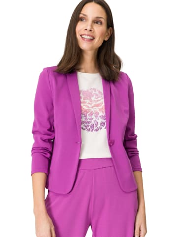 Zero  Jerseyblazer mit Knopf in Cattleya Orchid