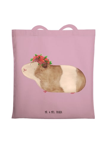 Mr. & Mrs. Panda Jutebeutel Meerschweinchen Weisheit ohne Spruch in Rosa Pastell