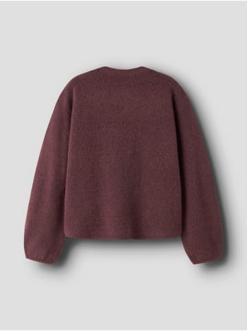 name it Nkfolina Cardigan Strickjacke in wild ginger