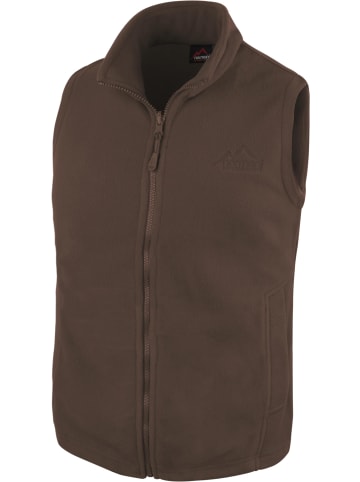Normani Outdoor Sports Herren Fleeceweste Jovik in Braun