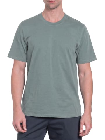 Haasis Bodywear 2er-Set: T-Shirt in mineral/schwarz