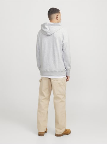 Jack & Jones Kapuzenpullover in White Melange