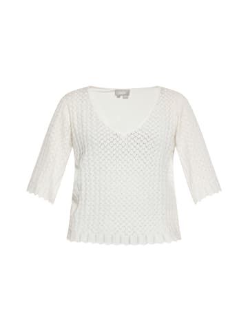 Usha Pullover in Wollweiss