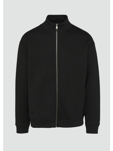 QS Sweatshirt Jacke in 9999_schwarz