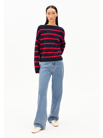 armedangels Pullover Merinaa in marine rot - 0001