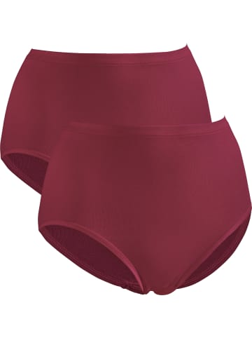 Erwin Müller Taillenslip 2er-Pack in bordeaux