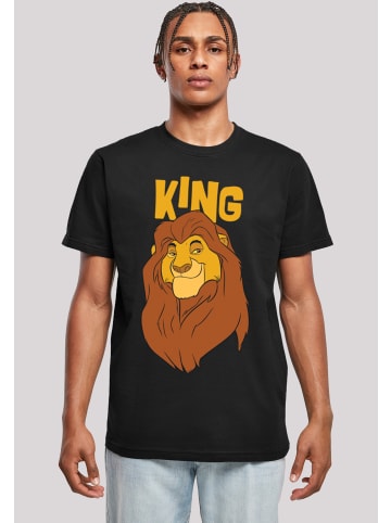 F4NT4STIC T-Shirt Disney The König der Löwen Mufasa King in schwarz