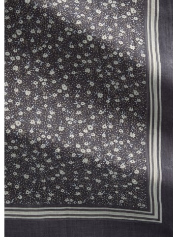 Marc O'Polo Schal mit Allover-Print in Dark Grey