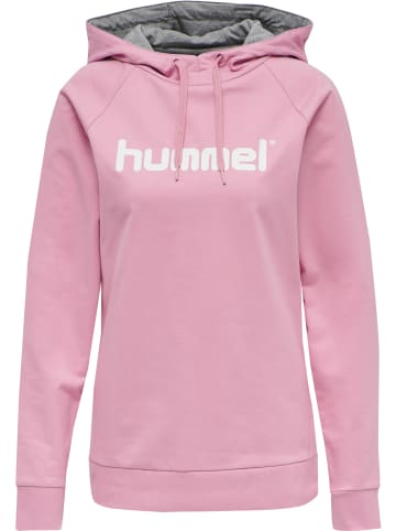 Hummel Hummel Cotton Kapuzenpullover Hmlgo Multisport Damen Atmungsaktiv in COTTON CANDY