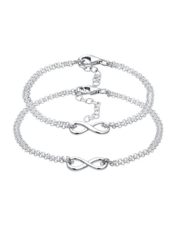 Elli Armband 925 Sterling Silber Infinity in Silber