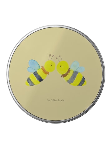 Mr. & Mrs. Panda Blechdose Biene Liebe ohne Spruch in Gelb Pastell