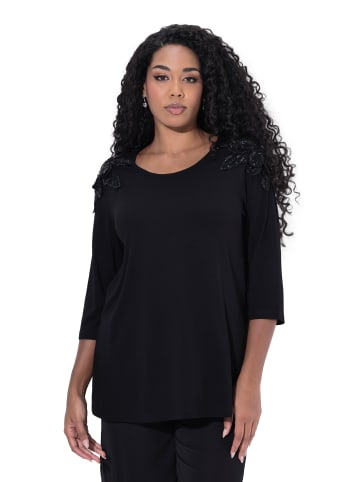Ulla Popken Longsleeve in schwarz