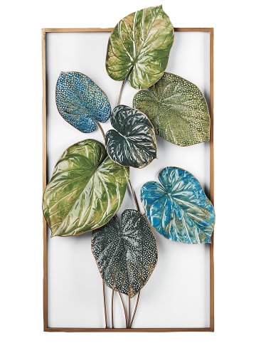 kobolo Metallbild SILAS in Grün