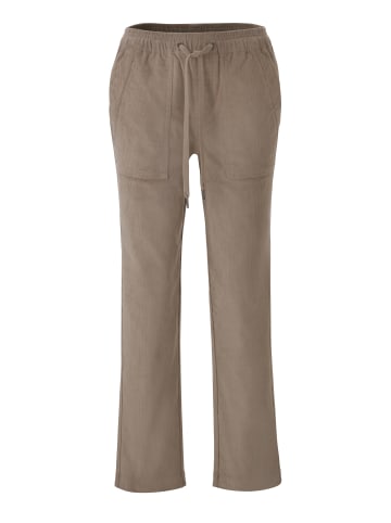 Aniston SELECTED Cordschlupfhose in beige
