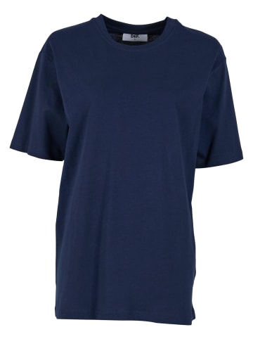 DEF DEF Lange T-Shirts in dress blue