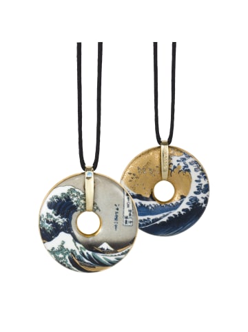 Goebel Halskette " Katsushika Hokusai - Die Welle " in bunt
