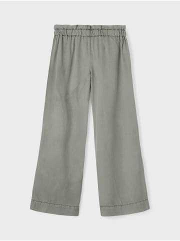 name it Bootcut Stoffhose Weite Schlag Pants mit Gummizug NKFHEVA in Olive