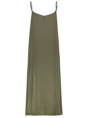 Eight2Nine Sommerkleid Spaghettiträgern Langes Slipdress in Grün