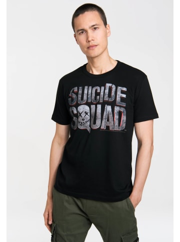 Logoshirt T-Shirt Suicide Squad in schwarz