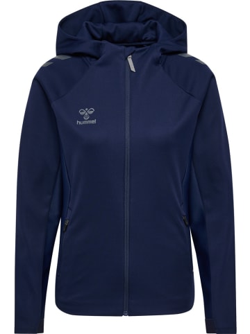 Hummel Hoodie "Cima 2.0 Zip Hoodie" in Blau