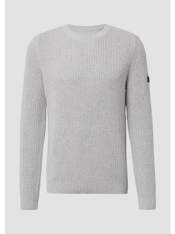 s.Oliver Strickpullover in 94W0_grau meliert