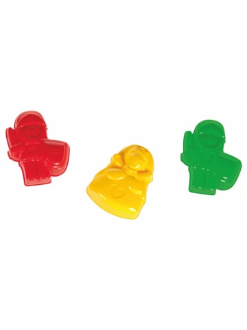 Spielstabil Sandförmchen-Set Burgbewohner 3-teilig - ab 2 Jahren