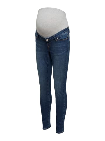 Vero Moda Umstandsjeans mit Skinny Fit in Medium Blue Denim