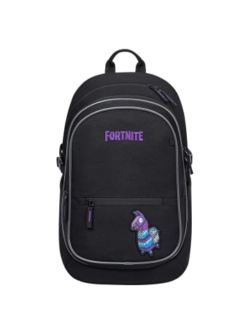 BAAGL 5-tlg. Set: Schulrucksack Core in Grau Fortnite Llama