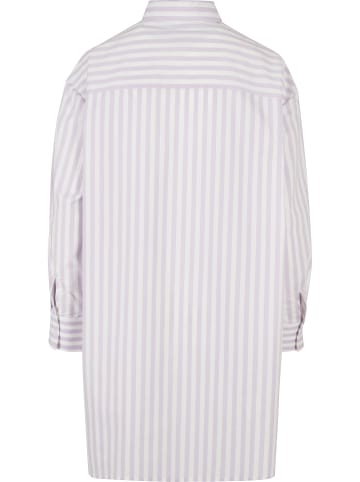 Urban Classics Long Sleeve Shirt in white/lilac