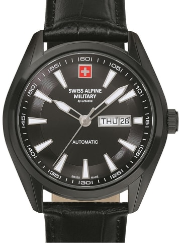 Swiss Alpine Military by Grovana Analoguhr für Herren in Schwarz