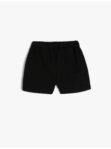 KOTON Shorts in Schwarz