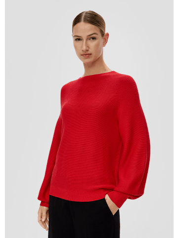 s.Oliver Strickpullover langarm in Rot