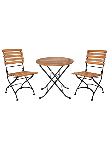 Butlers Balkonset PARKLIFE 3-tlg. in Braun