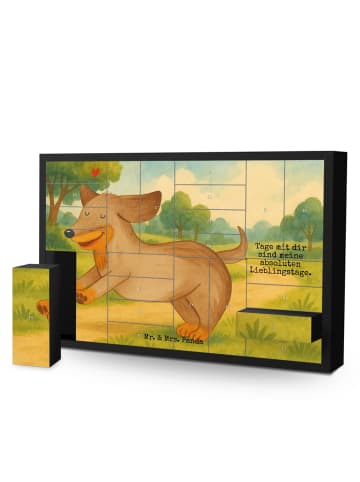 Mr. & Mrs. Panda Adventskalender Selbst Befüllen Hund Dackel Des... in Weiß