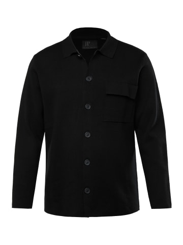 JP1880 Strickjacke in schwarz