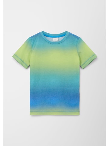 s.Oliver T-Shirt kurzarm in Petrol