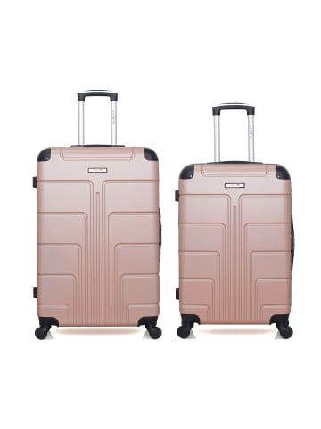 BlueStar 2 tlg. Kofferset OTTAWA in Rosa (95L/64L)