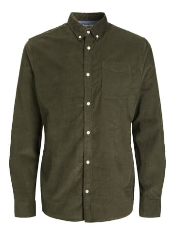 Jack & Jones Langarm FreizeitHemd für Herren in braun