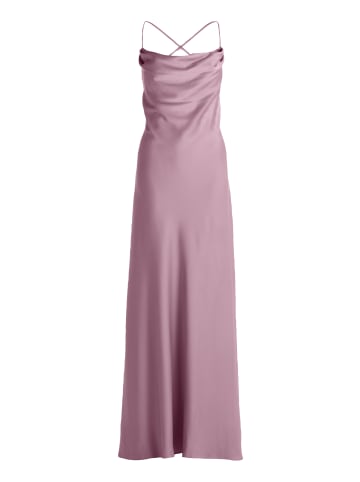 Vera Mont Abendkleid mit Wasserfallausschnitt in Powder Lilac