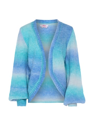 myMo Strickjacke in BLAU MEHRFARBIG