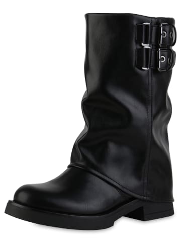 VAN HILL Bikerstiefel Natalie in Schwarz