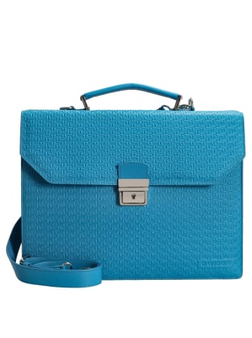 Davidoff Icon - Aktentasche 37 cm (black) in turquoise